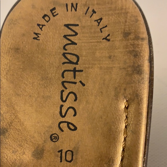 👠Matisse Sandals Size 10 - Picture 7 of 8
